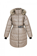Пальто для девочки GnK Р.Э.Ц. ЗС-964/1 превью фото